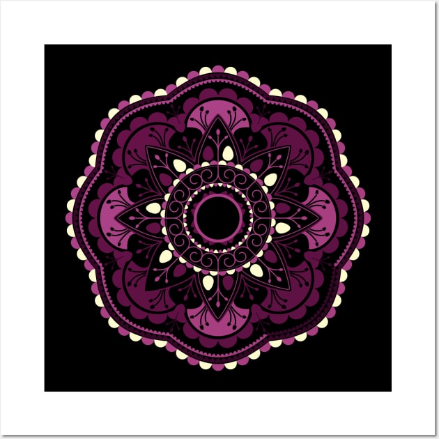 mandala Wall Art by HokiShop